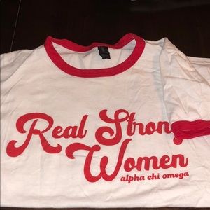 Retro AXO real strong women tee